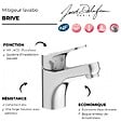 JACOB DELAFON - Mitigeur lavabo Brive installation rapide et économie d'eau - vignette