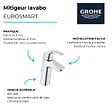 GROHE - Lot de 2 Mitigeurs lavabo Eurosmart taille M - vignette