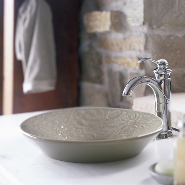 JACOB DELAFON - Mitigeur lavabo haut Fairfax + nettoyant Briochin - large