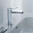 DURAVIT - Mitigeur lavabo DUVARIT Wave M avec vidage chromé brillant - vignette