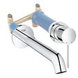 GROHE - Mitigeur mural lavabo Essence avec corps encastré L Chromé - vignette