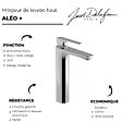 JACOB DELAFON - Mitigeur lavabo haut Aleo+ - vignette