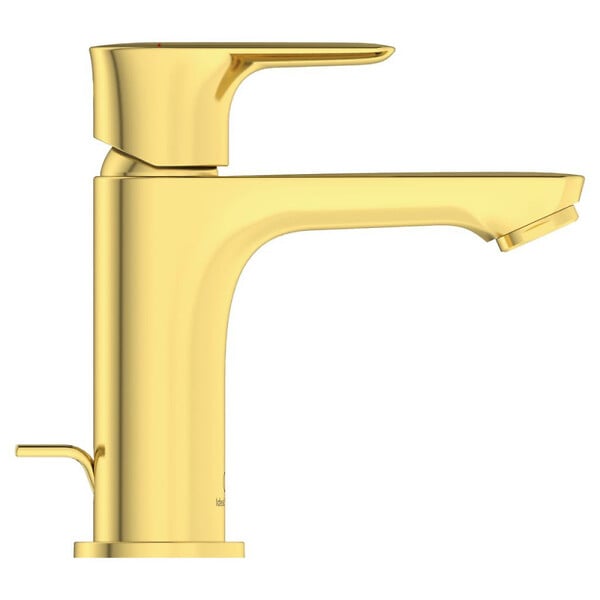 IDEAL STANDARD - Mitigeur lavabo Connect Air avec tirette et vidage Or - large