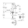 GROHE - Mitigeur vasque Quickfix Start Classic taille XL chromé + nettoyant GrohClean - vignette