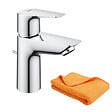 GROHE - Mitigeur lavabo Quickfix Start Edge avec tirette et vidage taille S + microfibre - vignette
