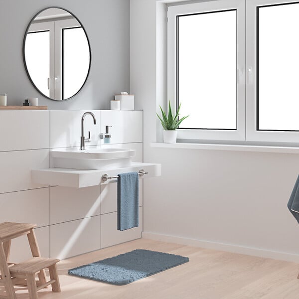 GROHE - Lot de deux Mitigeurs lavabo bec de cygne Start 2021 L avec vidage - large