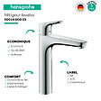 HANSGROHE - Mitigeur lavabo Focus 190 Éco C3 Hansgrohe - 1 jet - Avec tirette et vidage - Chromé - vignette