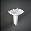 JACOB DELAFON - Colonne pour lavabo Brive blanc - vignette