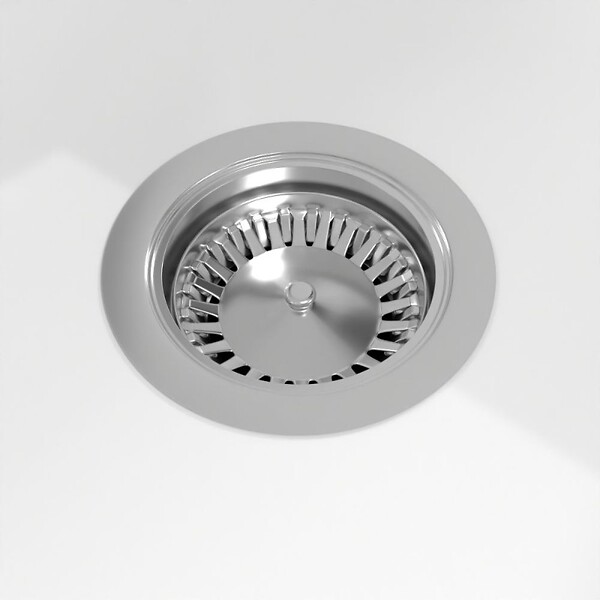 VILLEROY & BOCH - Villeroy & Boch Architectura 50 Evier à encastrer 86x51cm réversible avec vidage automatique, Céramique, Blanc (33501201) - large