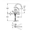 VILLEROY ET BOCH - Evier   Tudor + mitigeur cuisine Bauloop bec haut - vignette