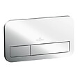 VILLEROY ET BOCH - WC suspendu sans bride  Architectura + abattant + Bâti-support ViConnect + Plaque de commande - vignette