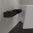 VILLEROY ET BOCH - Pack WC sans bride  Subway 2.0 avec abattant frein de chute + bâti Viconnect PRO + plaque Chromé mat - vignette