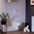 JACOB DELAFON - Cuvette WC suspendu sans bride Patio avec abattant extra-plat déclipsable - vignette