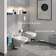 GROHE - Grohe Pack WC suspendu sans bride Bau Ceramic + abattant + plaque blanche + bâti Grohe - vignette