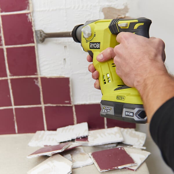 RYOBI - Marteau perforateur R18SDS-0 - Sans fil - 18V - large