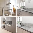 GROHE - Robinet de cuisine Get chromé + nettoyant Grohclean - vignette