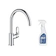 GROHE - Robinet de cuisine Start Flow Quickfix + nettoyant GrohClean - vignette