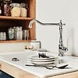 JACOB DELAFON - Mitigeur cuisine bec haut Cleo chrome + Nettoyant Briochin - vignette