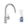 GROHE - Robinet de cuisine Start Classic Quickfix chromé + nettoyant GrohClean - vignette