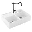 VILLEROY ET BOCH - Evier  Timbre d'office Tradition 2 cuves vidage auto + Robinet de cuisine Avia 2.0 Anthracite - vignette