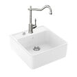 VILLEROY ET BOCH - Evier  Timbre d'office Tradition 1 cuve vidage auto + Robinet de cuisine Avia 2.0 Acier Massif - vignette