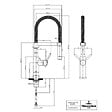 VILLEROY ET BOCH - Robinet cuisine  Steel expert 2.0 acier massif - vignette