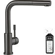 VILLEROY ET BOCH - Robinet cuisine  Steel Shower anthracite + nettoyant - vignette