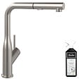 VILLEROY ET BOCH - Robinet cuisine  Subway Style Shower acier massif + nettoyant - vignette