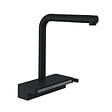 HANSGROHE - Robinet de cuisine avec douchette Aquno Select M81 250 sBox 2 jets noir mat - vignette