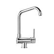 OLFA - Mitigeur cuisine Cox rabattable Bec haut chrome - vignette