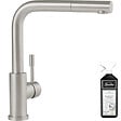 VILLEROY ET BOCH - Robinet cuisine  Steel Shower acier massif + nettoyant - vignette