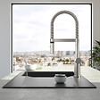 VILLEROY ET BOCH - Robinet cuisine  Steel expert 2.0 acier massif + nettoyant - vignette