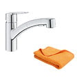 GROHE - Robinet de cusine avec douchette Start 2021 + microfibre - vignette