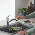 GROHE - Robinet de cusine avec douchette Start 2021 + microfibre - vignette