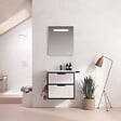 BURGBAD - Miroir LED 60 cm Olena tactile et antibuée - vignette