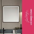JACOB DELAFON - Miroir Allure 80 x 80 cm, carré LED - vignette