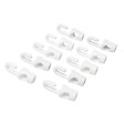 WERKAPRO - Crochets 4mm pour tendeur  lot de 10 Blanc - vignette