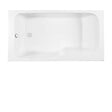 JACOB DELAFON - Baignoire bain douche Malice, version gauche Blanc brillant 160 x 85 - vignette