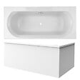 JACOB DELAFON - Pack baignoire droite 170 x 75 Elise + tablier en angle + vidage - vignette