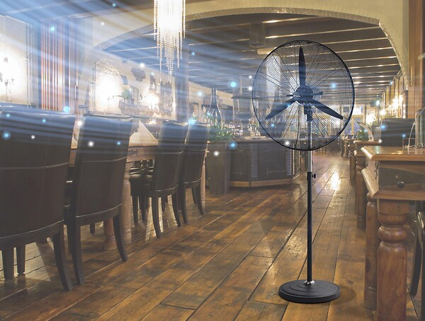 PURLINE - Ventilateur industriel 230W avec lames en aluminium - large