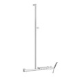 PELLET - Barre de douche modulable en T ou en L modèle ARSIS - Blanc- réf : 049820 - PELLET - vignette