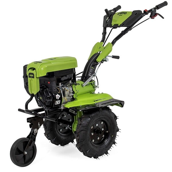 VITO - Motoculteur à essence 7CV 4T 5200W 212 cm3 Motobineuse avec Fraises et Butteur VITO - large