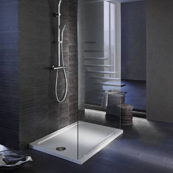 JACOB DELAFON - Receveur de douche Flight rectangle extra plat Douche italienne 160 x 90 cm - large