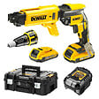 DEWALT - Visseuse à placo 18V DEWALT DCF620D2K-QW Brushless avec coffret et 2 batteries 2,0 Ah - vignette