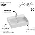 JACOB DELAFON - Vasque à poser Sully, Blanc - vignette