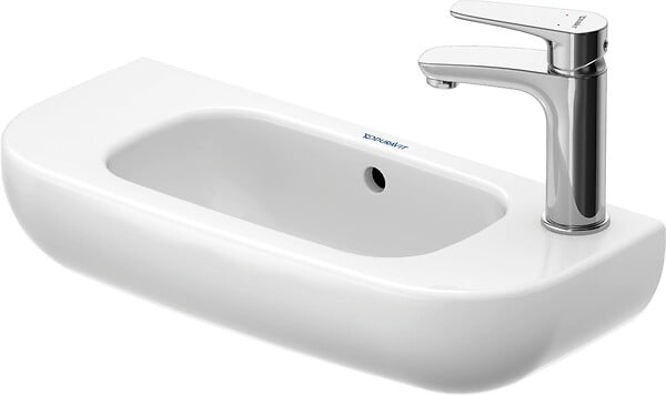 DURAVIT - Lave-mains D-CODE COMPACT - Couleur : BLANC- réf : 0706500008 - DURAVIT - large