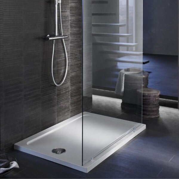 JACOB DELAFON - Receveur de douche Flight rectangle extra plat antidérapant 120 x 80 cm - large