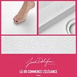 JACOB DELAFON - Receveur de douche Flight rectangle extra plat antidérapant 120 x 80 cm - vignette