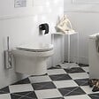 JACOB DELAFON - Cuvette WC suspendu sans bride Elite avec abattant frein de chute extra-plat déclipsable - vignette
