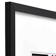 CEANOTHE - Cadre photo Wild noir 20x30/A4 cm avec passe-partout 18x24 cm - vignette